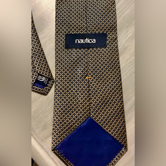 Nautica Tie Bundle 100% Silk Luxury Formal Dress Clothes Designer Metrosexual - Picture 8 of 12